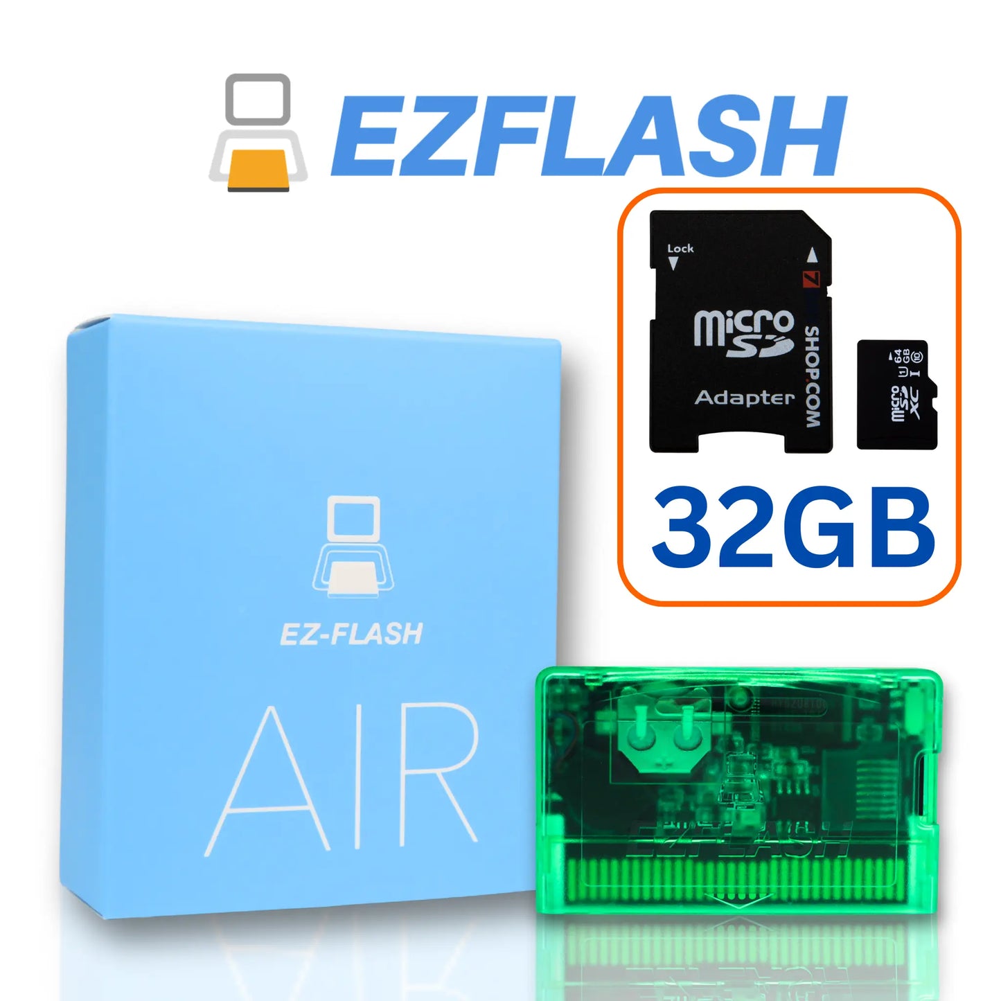 ez flash air 32 gb adapter green