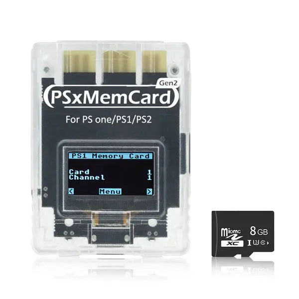 Bitfunx PSxMemCard Gen2 for PS One PS1 PS2 
